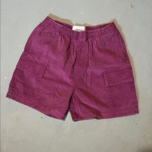 Urban Outfitters Plum Cargo Shorts